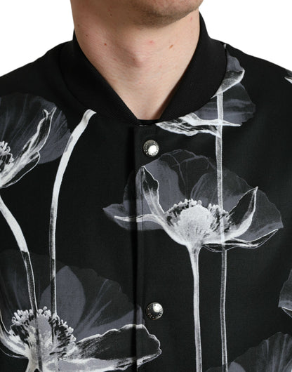 Dolce &amp; Gabbana blouson aviateur à imprimé fleuri