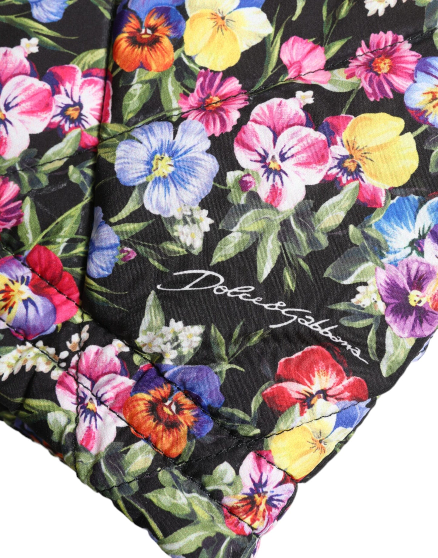 Dolce &amp; Gabbana short fleuri taille haute vibrant