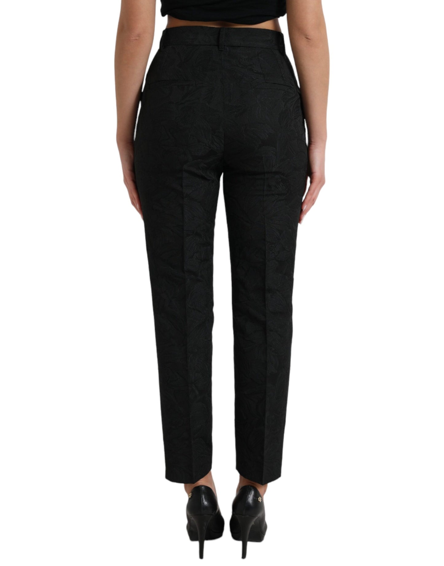 Dolce &amp; gabbana pantalon fuselé taille haute