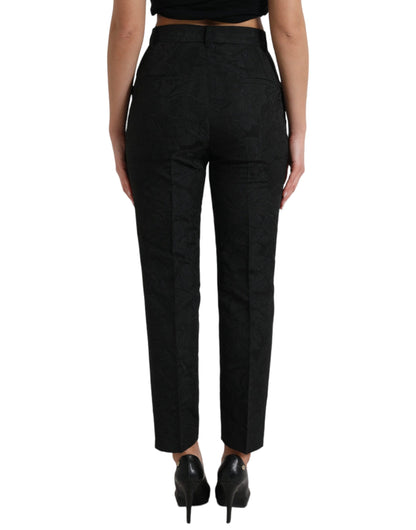 Dolce &amp; gabbana pantalon fuselé taille haute