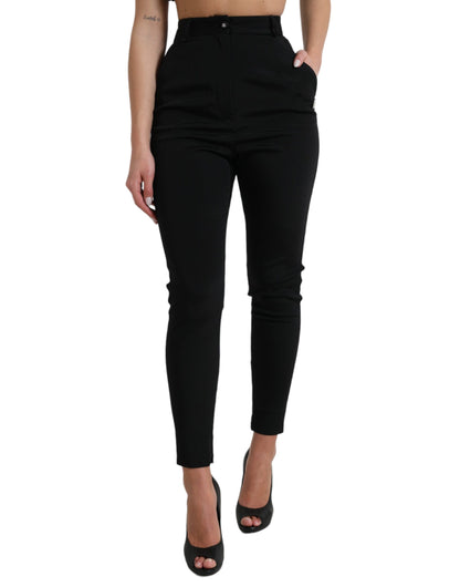 Dolce &amp; gabbana pantalon skinny taille haute