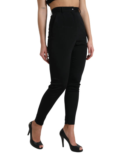 Dolce &amp; gabbana pantalon skinny taille haute