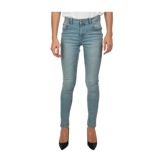 Yes zee: le jean skinny bleu clair pour femme