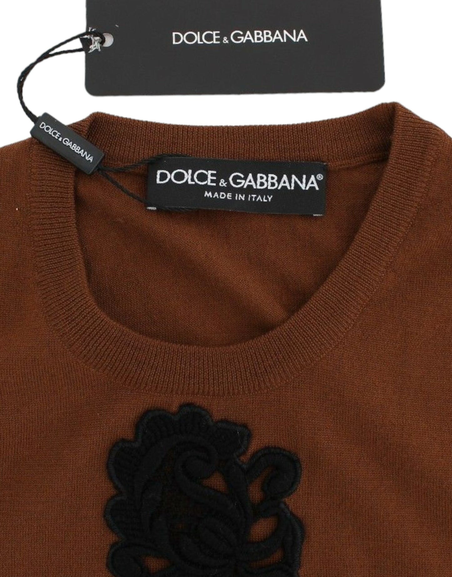 Dolce &amp; gabbana gilet sans manches intemporel en laine et dentelle