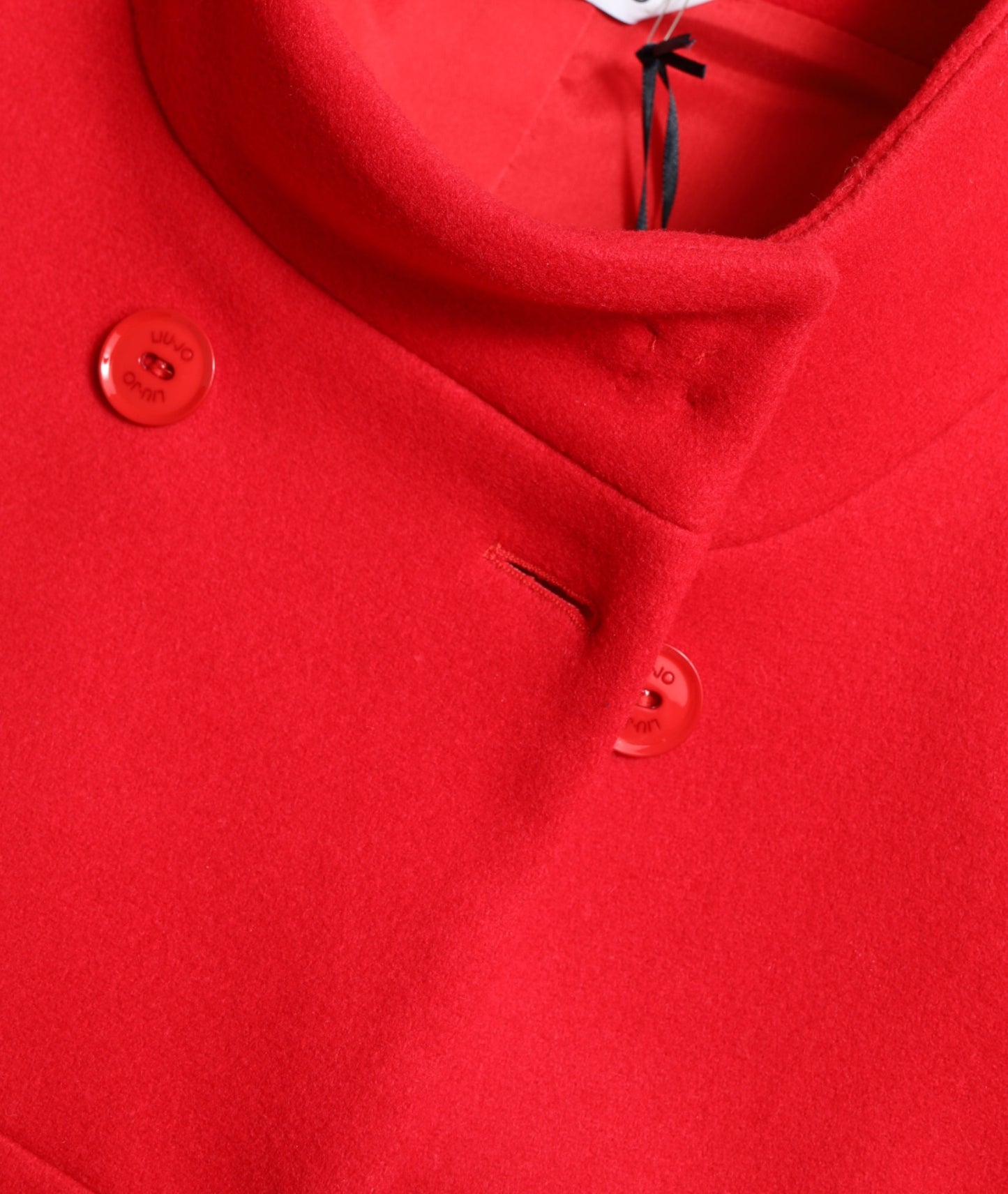 Manteau long croisé rouge Liu jo