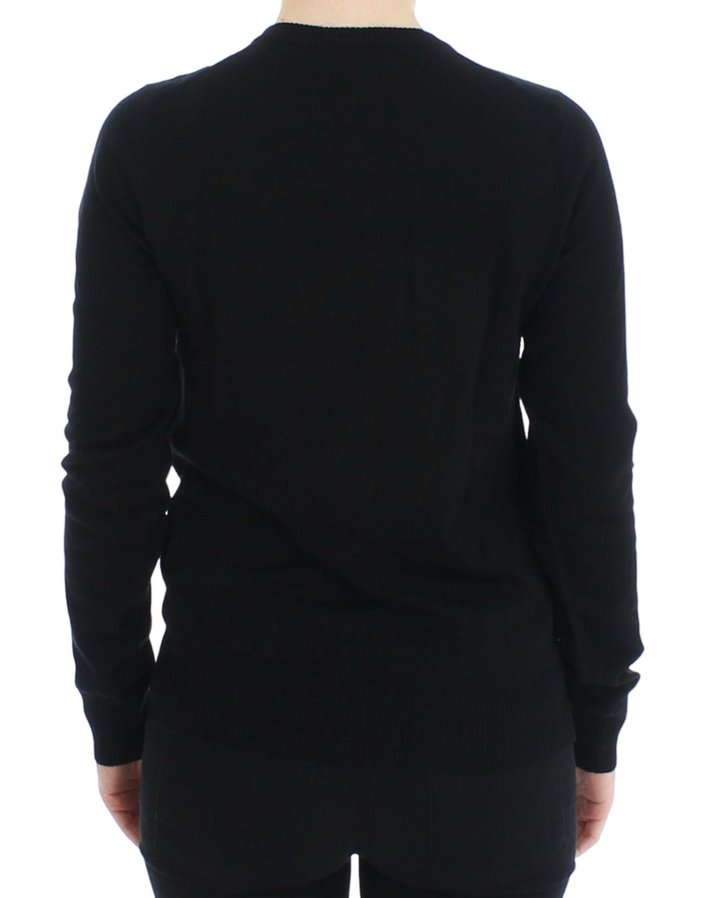 Dolce &amp; gabbana pull cardigan en laine noire