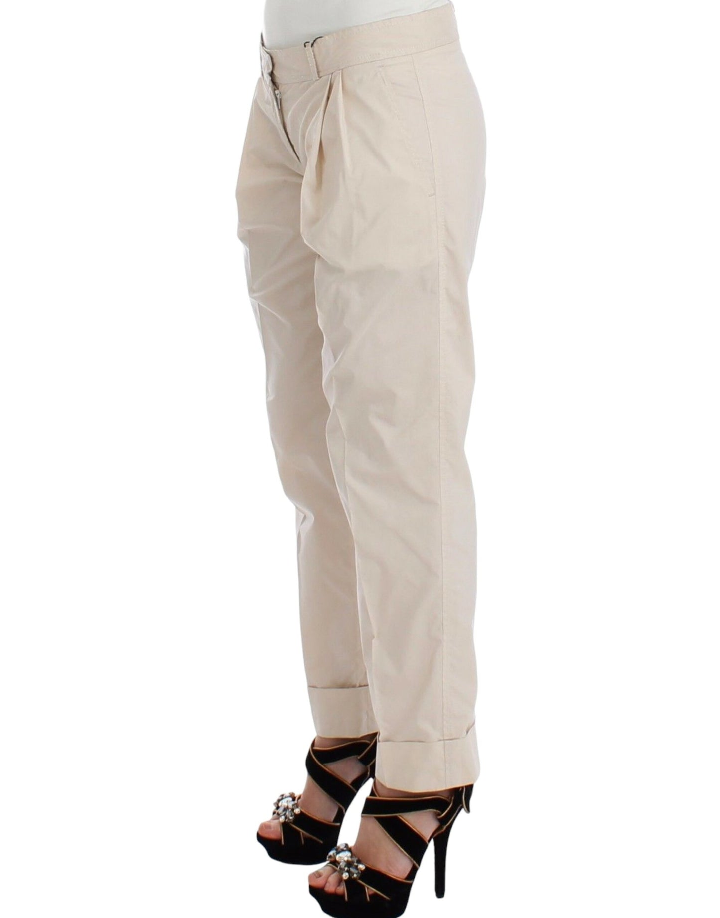 Pantalon chino beige Ermanno Scervino - redéfini