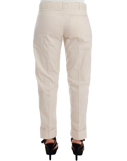 Pantalon chino beige Ermanno Scervino - redéfini