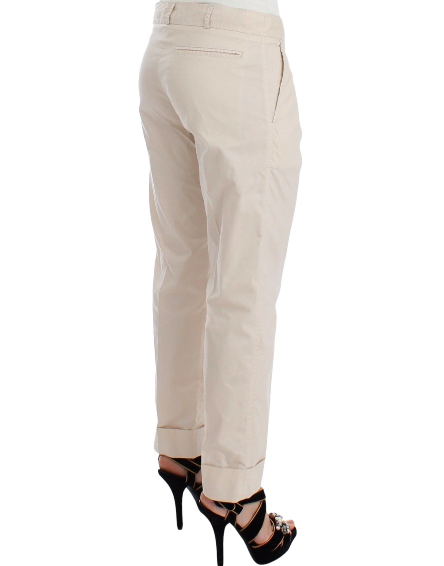 Pantalon chino beige Ermanno Scervino - redéfini