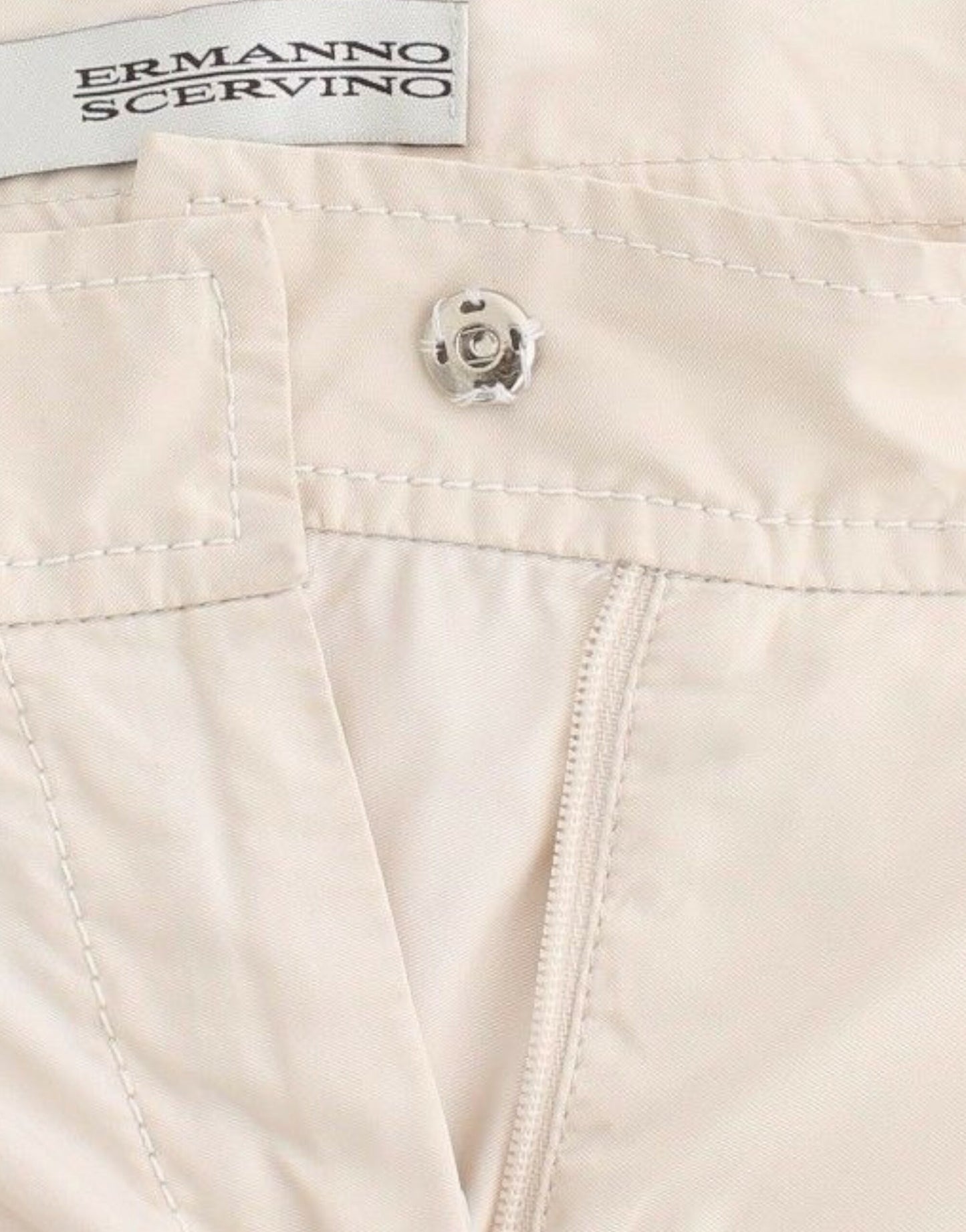 Pantalon chino beige Ermanno Scervino - redéfini