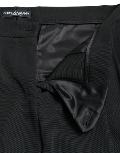 Dolce &amp; gabbana pantalon court fuselé taille haute