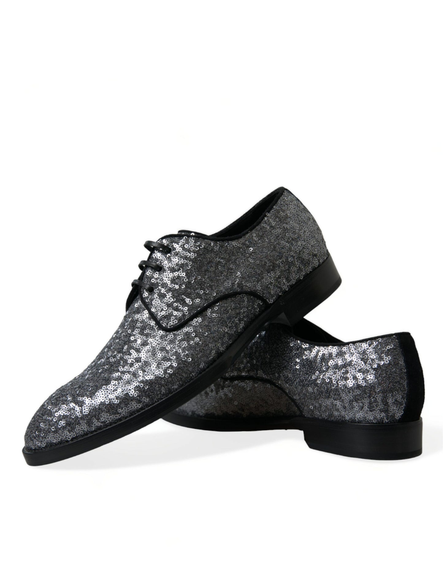 Dolce &amp; Gabbana - Chaussures habillées derby à sequins exquises