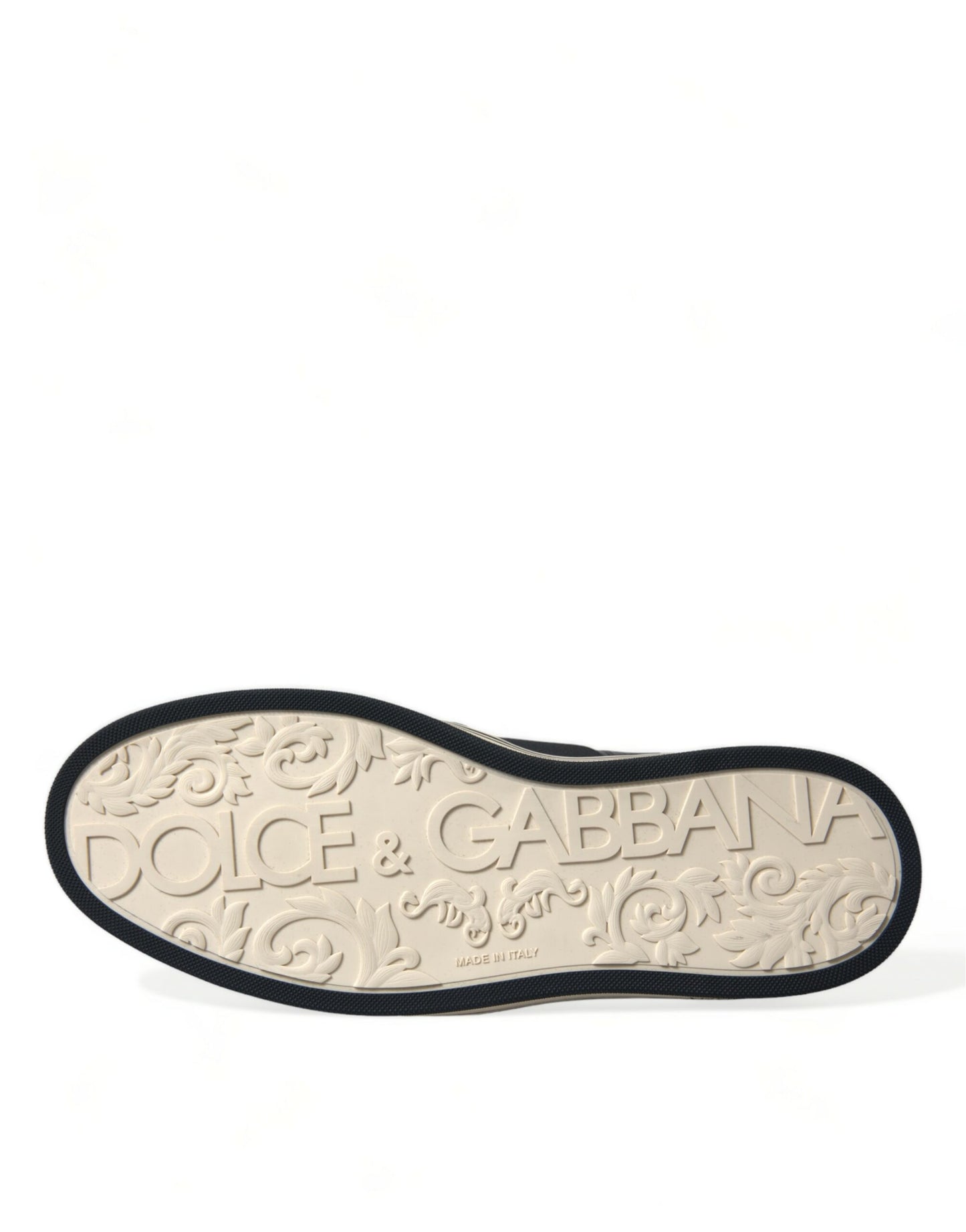 Baskets basses en cuir de crocodile Dolce &amp; Gabbana