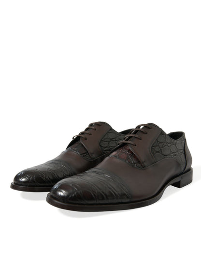 Dolce &amp; Gabbana - Chaussures habillées derby formelles marron