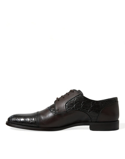 Dolce &amp; Gabbana - Chaussures habillées derby formelles marron