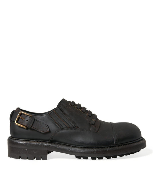 Dolce &amp; Gabbana chaussures derby en cuir pour hommes