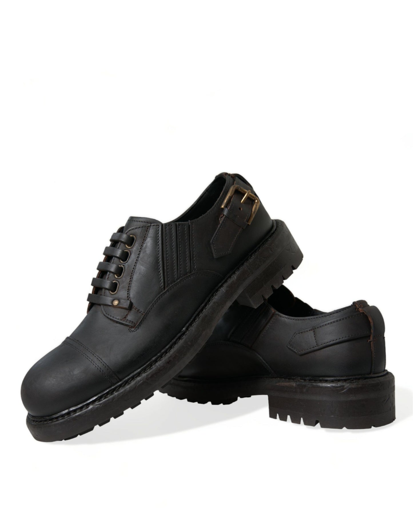 Dolce &amp; Gabbana chaussures derby en cuir pour hommes