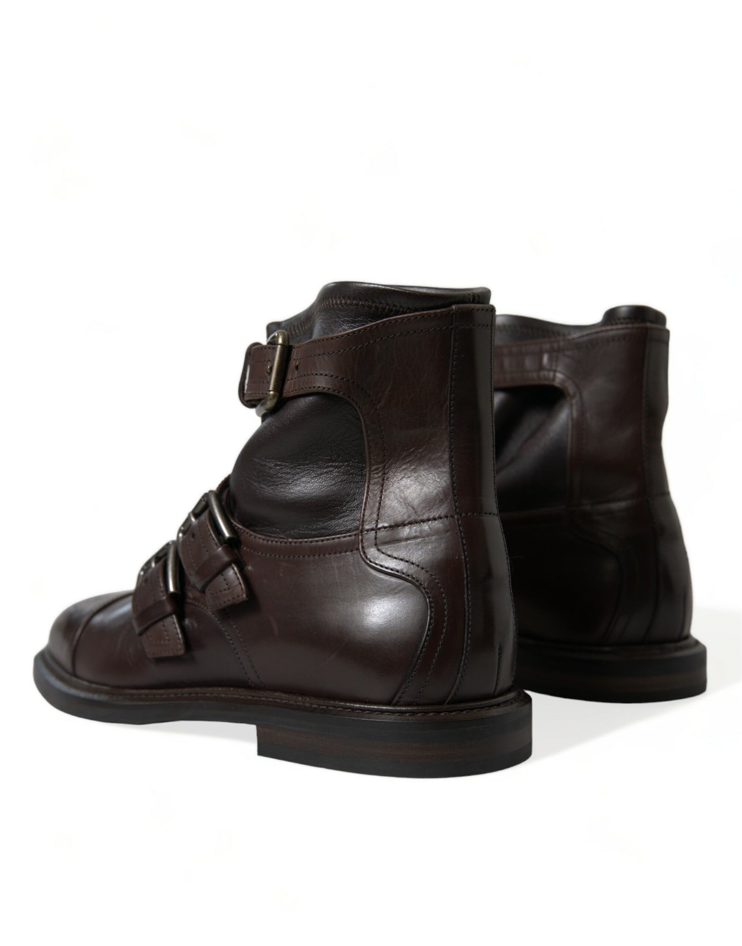 Bottines en cuir pour hommes Dolce &amp; Gabbana