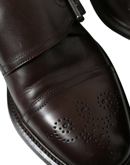 Bottines en cuir pour hommes Dolce &amp; Gabbana