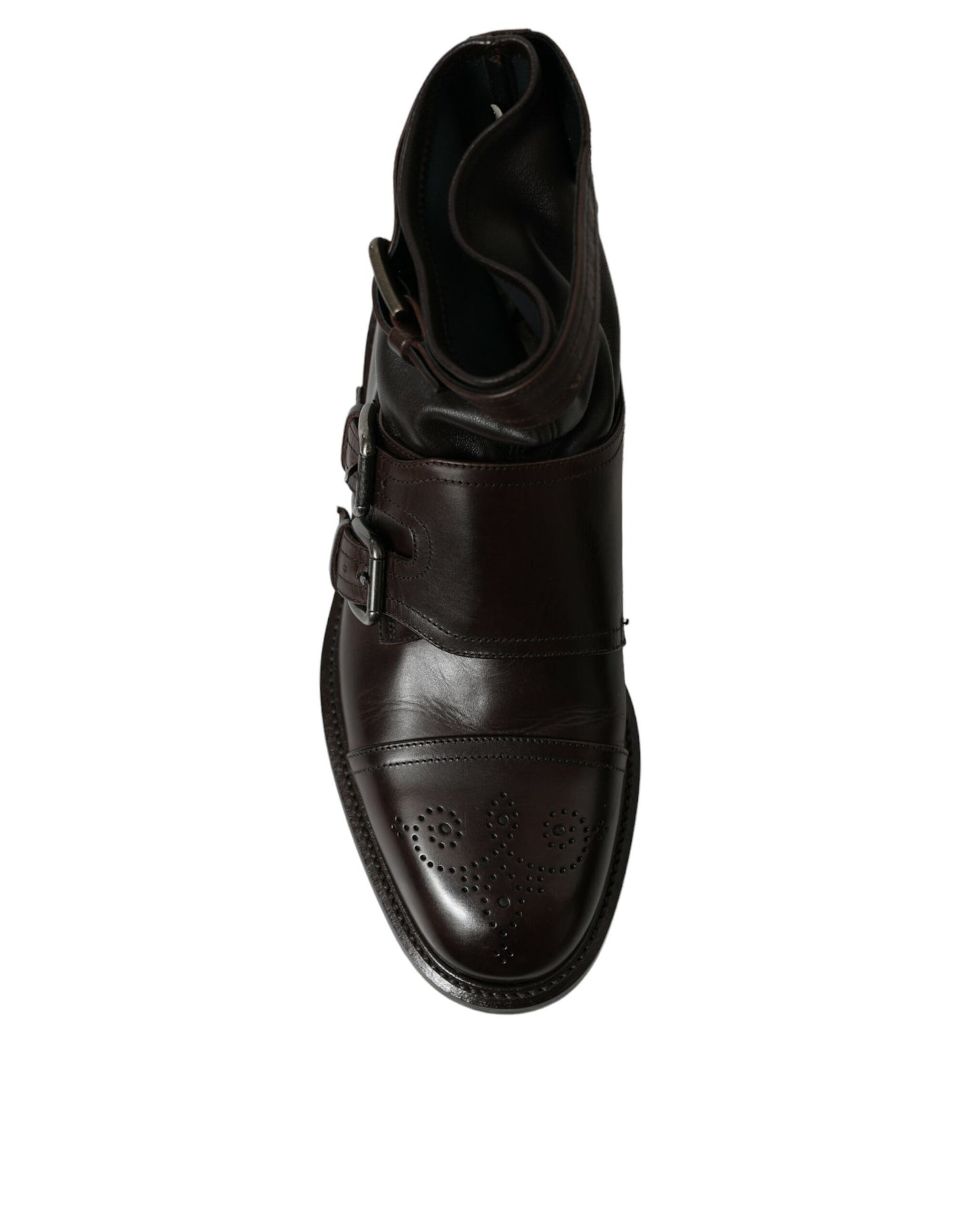 Bottines en cuir pour hommes Dolce &amp; Gabbana