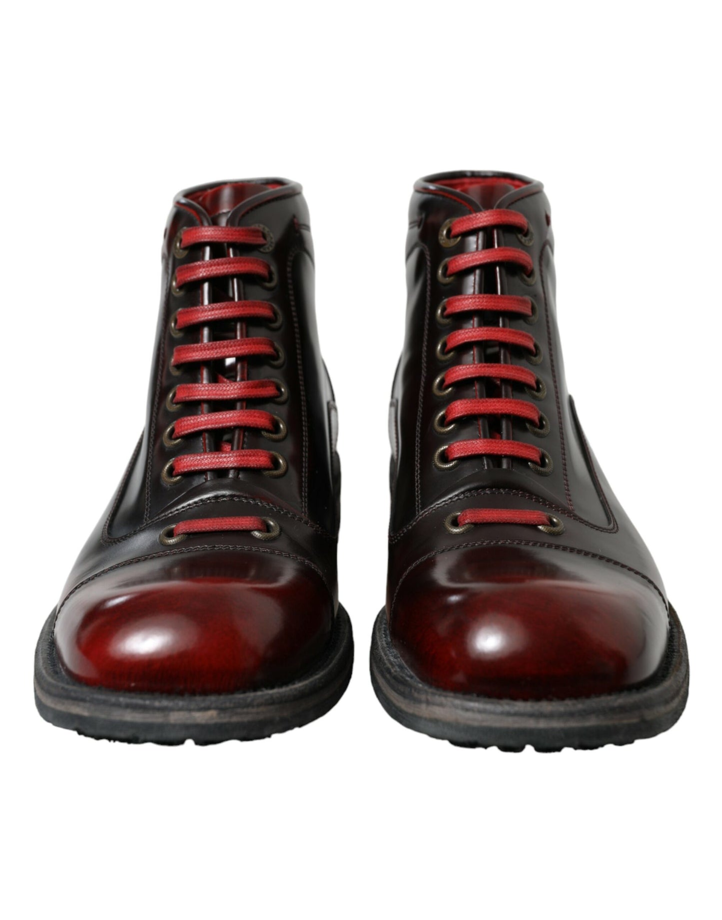 Bottines en cuir bicolore Dolce &amp; Gabbana Dapper