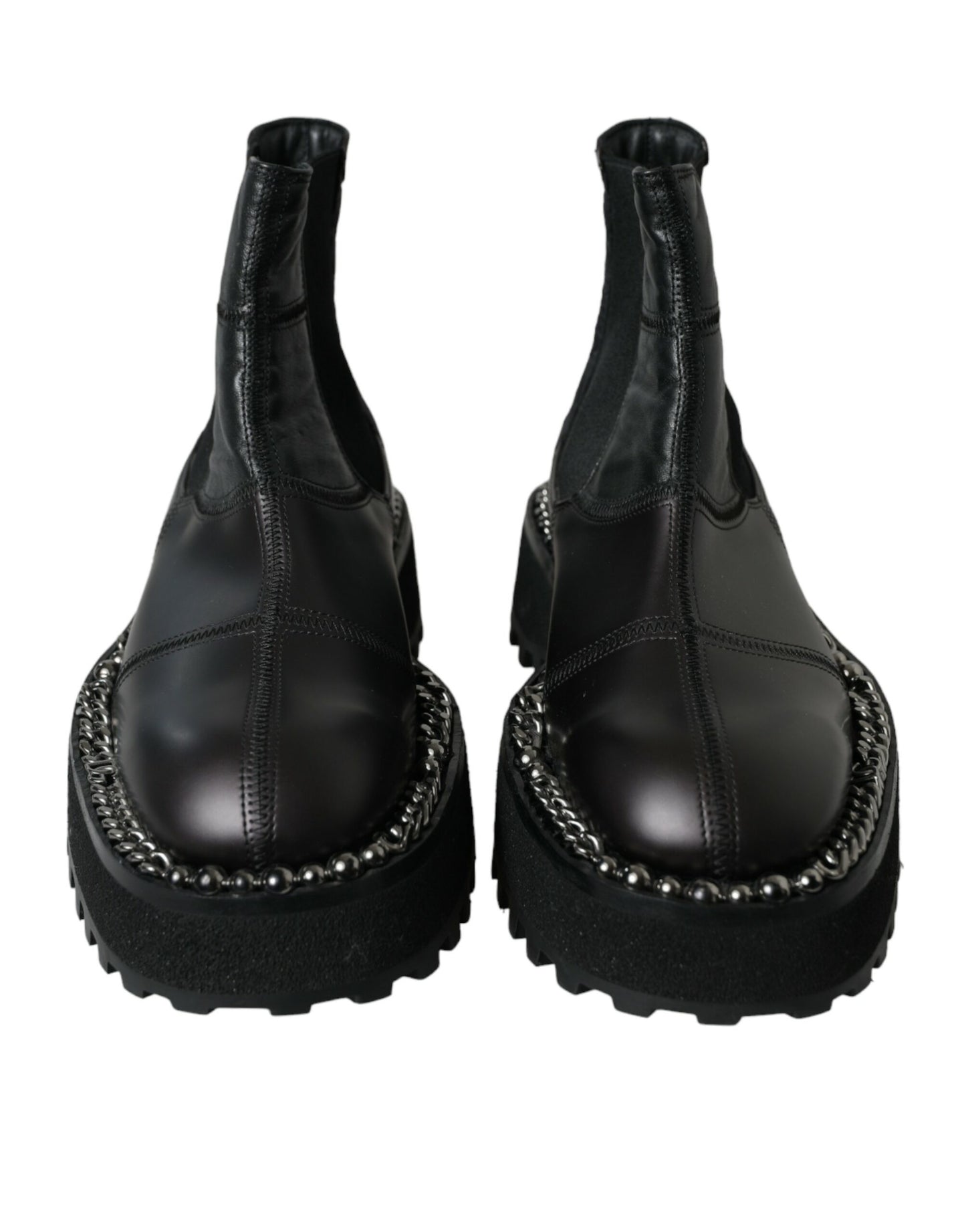 Dolce &amp; Gabbana bottines chelsea noires à enfiler