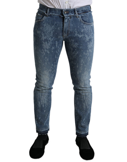 Dolce &amp; Gabbana - Jean skinny stretch bleu