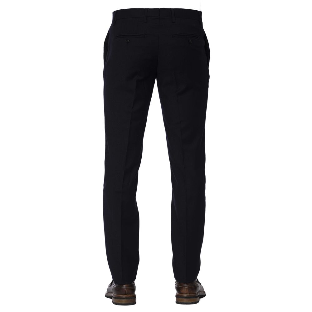 Pantalon Trussardi en polyester bleu pour homme