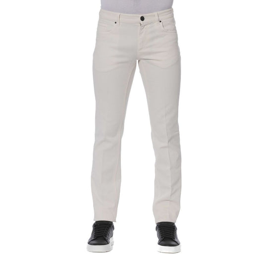 Trussardi denim en coton blanc pour homme