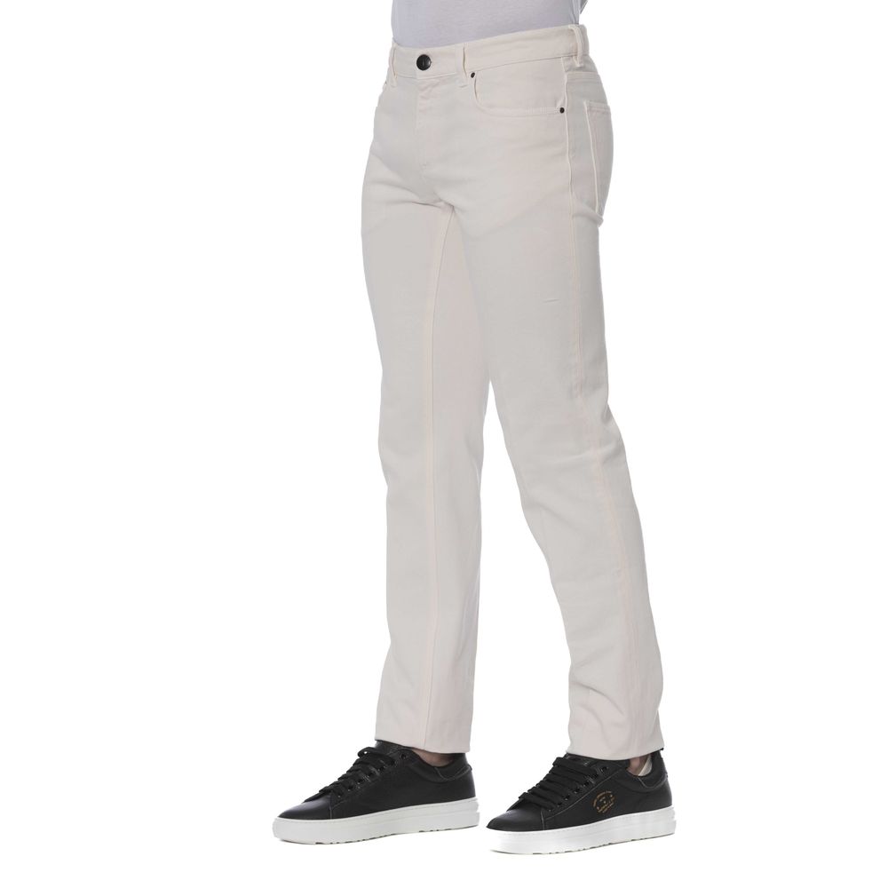 Trussardi denim en coton blanc pour homme