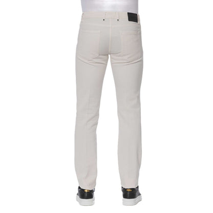 Trussardi denim en coton blanc pour homme