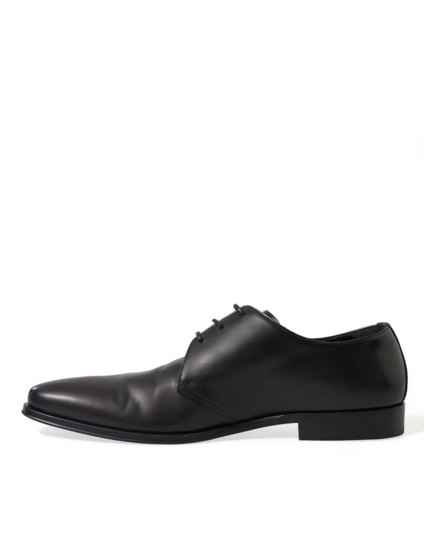 Dolce &amp; Gabbana chaussures habillées derby en cuir noir