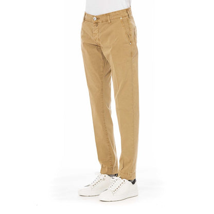 Pantalon en coton mélangé beige Jacob Cohen avec poches