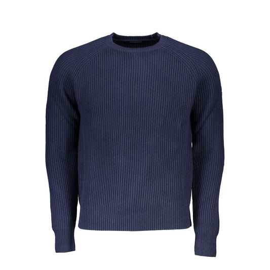 North Sails Eco-Conscious Crew Neck Sweater in Blue