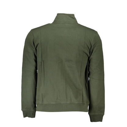 Napapijri Sweat-shirt zippé en polaire vert forêt