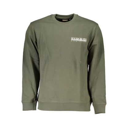 Napapijri sweat col rond en polaire vert