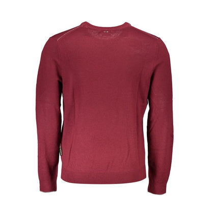 Napapijri pull col rond rose