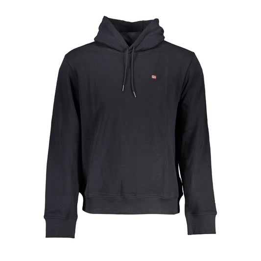 Napapijri sweat-shirt à capuche en coton noir élégant