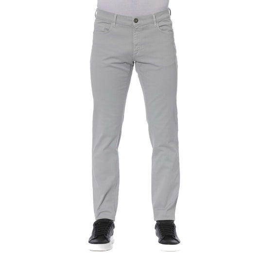 Trussardi jeans jean stretch en coton gris