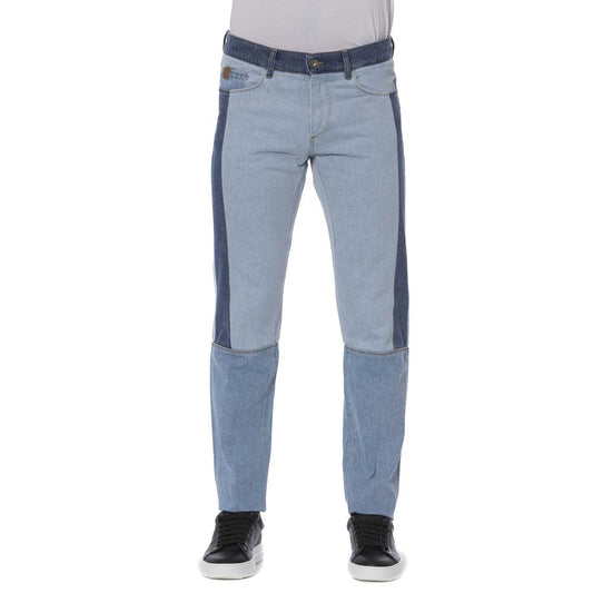 Jeans Trussardi Denim de coton bleu pour un style sophistiqué