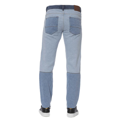 Jeans Trussardi Denim de coton bleu pour un style sophistiqué