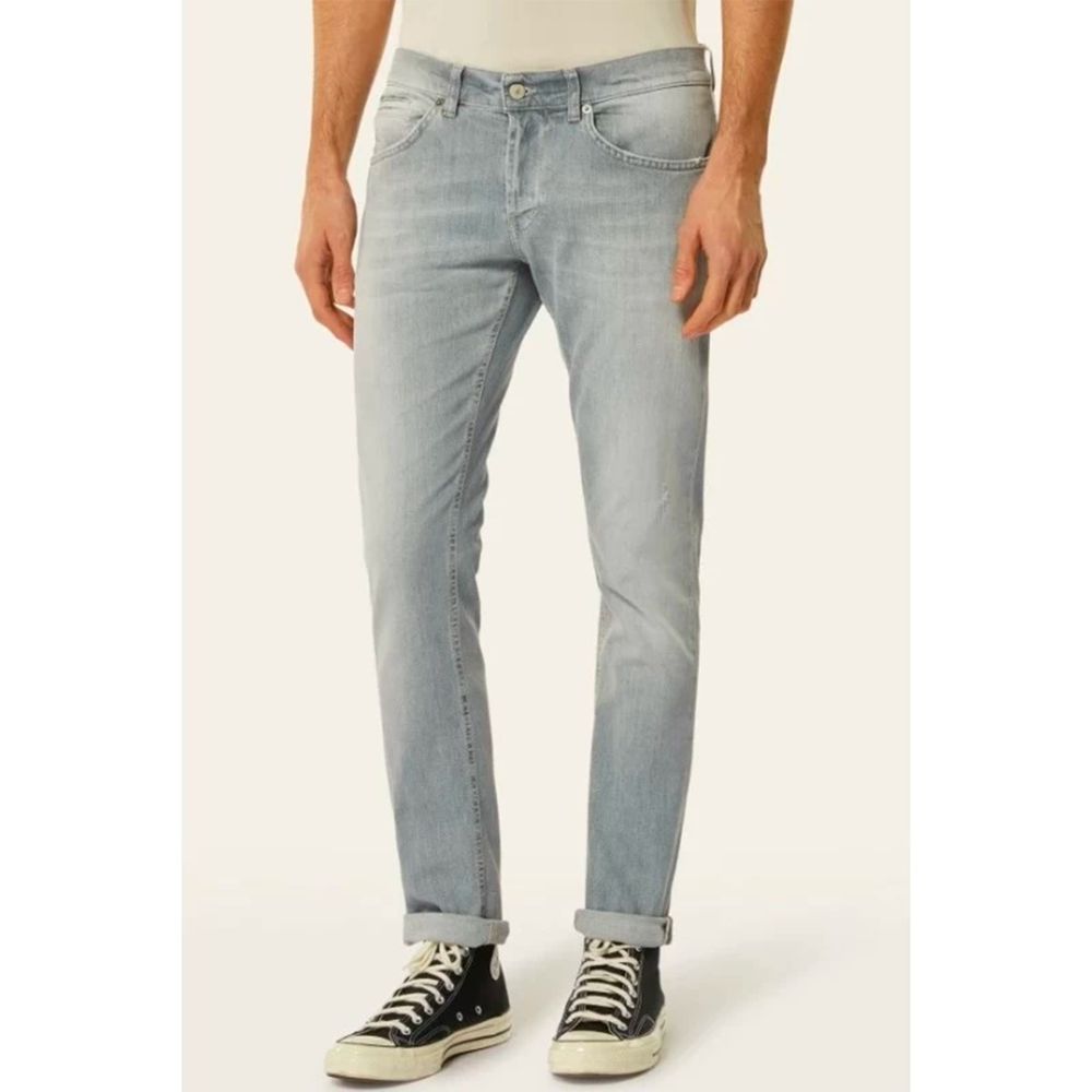 Dondup : le jean gris stretch élégant pour homme