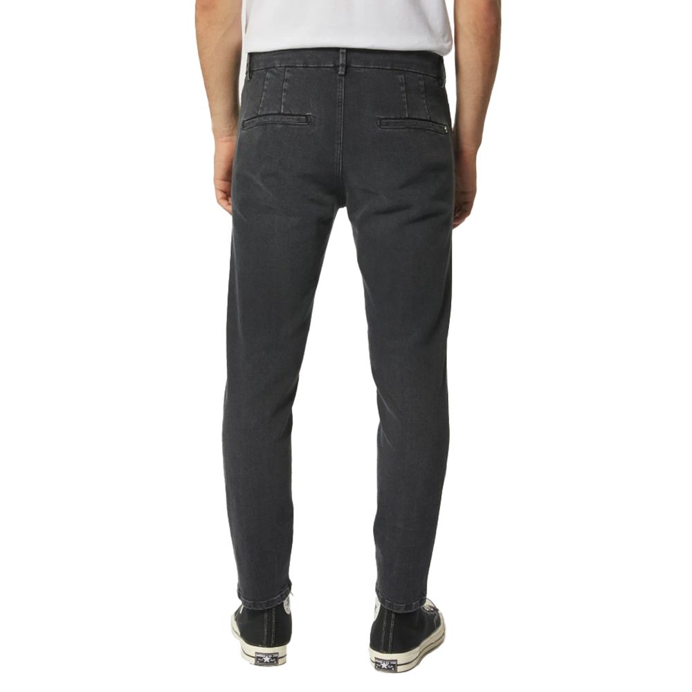 Jean en denim stretch noir élégant Dondup