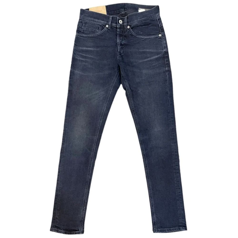 Jean stretch bleu foncé coupe classique Dondup