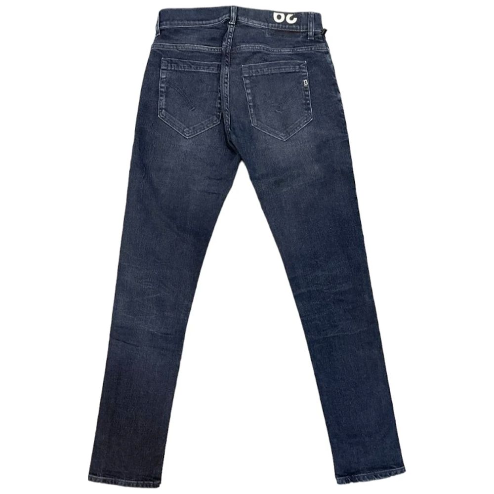 Jean stretch bleu foncé coupe classique Dondup