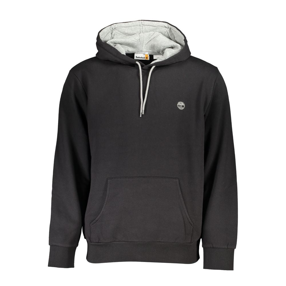 Timberland sweat-shirt en polaire à capuche élégant - noir