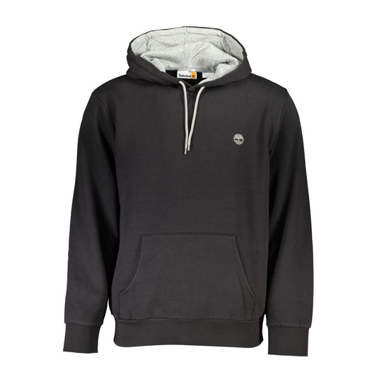 Timberland sweat-shirt en polaire à capuche élégant - noir