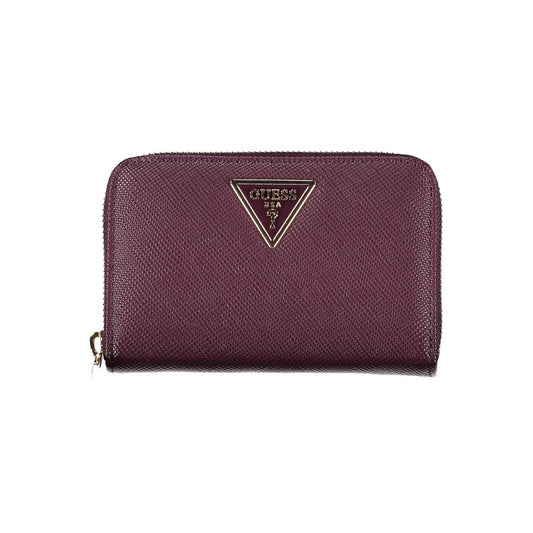 Portefeuille violet Guess Jeans pour des essentiels élégants