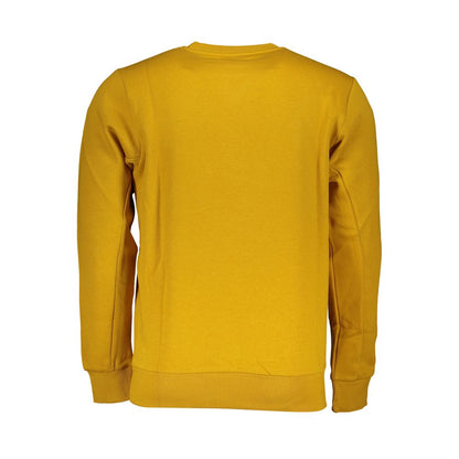 Sweat-shirt ras du cou en molleton jaune soleil Us grand polo