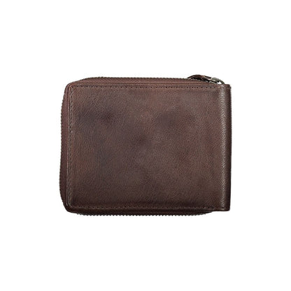 Blauer - Porte-monnaie et cartes en cuir - Marron